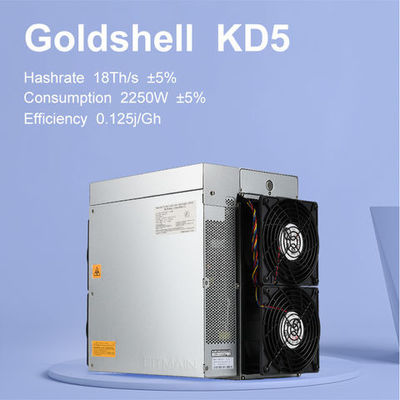 Goldshell Kd5 Kadena KDA Coin Miner Kompatibel PSU CE Sertifikat